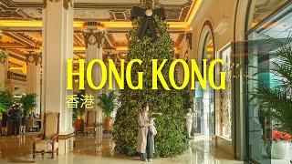 christmas in hong kong at a jazz bar, peninsula afternoon tea and flower market