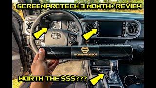 SCREEN PROTECH FOR 3RD GEN TACOMA KIT | 3 MONTH REVIEW IS IT WORTH IT? WOULD I STILL RECOMMEND IT?