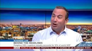 Freightos CEO Zvi Schreiber Discusses International Freight Shipping on BBC World News