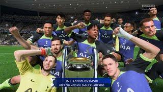 The Moment Tottenham Won There First Champions League Trophy #tottenham #championsleague #fifa23