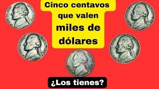 Cinco centavos que valen miles de dólares.   ¡LOS TIENES!  #centavos  #miles #valen