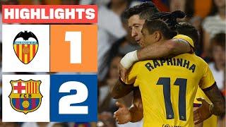 VALENCIA CF 1 - 2 FC BARCELONA | RESUMEN LALIGA EA SPORTS