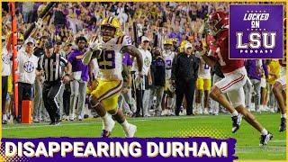 Why Did LSU RB Caden Durham Disappear? | PFF Grades For LSU Tigers vs. Alabama Crimson Tide