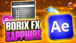 How To INSTALL Boris FX SAPPHIRE Plugin In AFTER EFFECTS