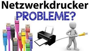 Netzwerkdrucker druckt nicht weil offline? (Epson / Canon / HP / Brother)