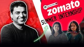 How I Landed a Zomato Internship (and You Can Too!)