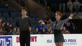 2023 Skate America Evgeniia Lopareva & Geoffrey Brissaud RD