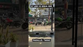 GT 650 VS NINJA 300 | PARALLEL TWINS | JODHPUR