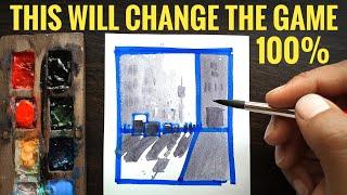 Very Easy Watercolor Tutorial for Beginners 2021