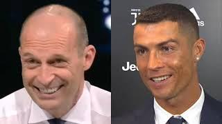 MAX ALLEGRI PARLA DI CRISTIANO RONALDO! Ecco cosa pensa