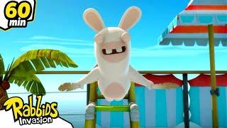 RABBIDS INVASION | 1H The Rabbids Are Flying ! | Cartoon for kids | Animaj Kids