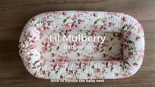 Lil Mulberry - Baby Nest - How to Use