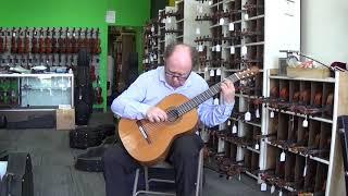 1965 Marcelino Lopez Nieto Classical Guitar Sor Study in B minor