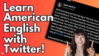 Learn English With Twitter! | Unlock the Secrets of English with Celebrity Tweets! 