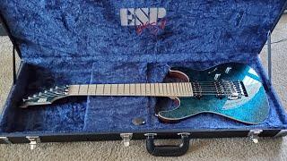 ESP USA M-7 Teal Marble Unboxing!