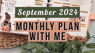 September 2024 Monthly Plan With Me - Classic Happy Planner Fall & Gilmore Girls Theme