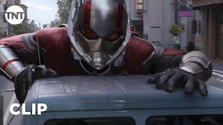 Ant-Man and The Wasp: Scott Lang, Hope Van Dyne, and Ava Starr Car Chase [CLIP] | TNT