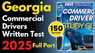 Georgia Commercial Drivers Written Practice Test | Full Part | CDL Drivers Written Practice Test