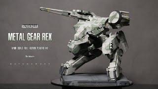 Metal Gear Rex / 1/100 Scale Full Action Plastic Kit Kotobukiya. (Painted Build)