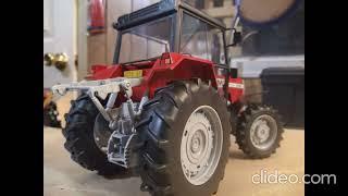 Heller 1/24th Scale Massey Ferguson 2680 Farm Tractor Built February 2021