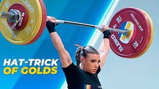 Women’s 49kg | TOP 3 Totals Recap | 2025 EWF Senior Championships – Chișinău