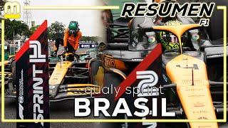 RESUMEN de la CLASIFICACIÓN SPRINT del GP de BRASIL | F1 2024