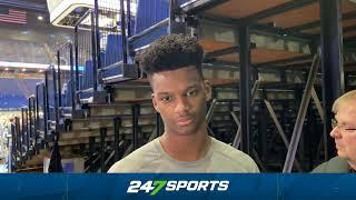 KJ Adams details key performance in Kansas' win over Kentucky