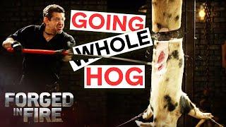 Extreme Animal Testing *Things Get Messy!* | Forged in Fire