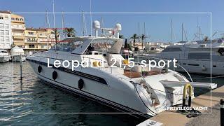 Leopard 21,5 Sport - Deep Blue - Privilege Yacht