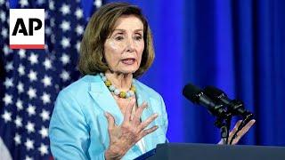 Nancy Pelosi hospitalized after fall on official trip to Luxembourg