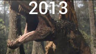 Evolution Of Spinosaurus 2001-2022 #evolution