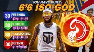 94 DRIVING DUNK + 96 3PT + 93 BALL HANDLE is THE BEST 6’6 GUARD BUILD in NBA 2K24!