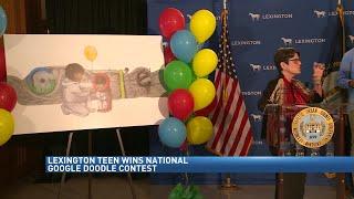 Lexington teen is national winner of Google Doodle contest