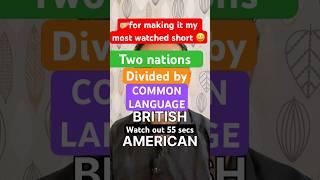 Mind the Gap: British vs. American Word Wars! #british #american #words #wittylearnings