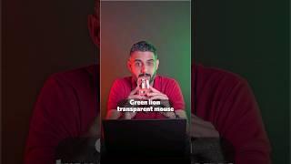 Greenlion transparent mouse                     موس شفاف گرین لاین #موس_شفاف #تکنولوژی #روزمره
