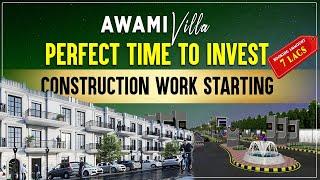 3 Marla House for Sale on installment in Lahore |  Awami Villas Dream Housing Society Lahore