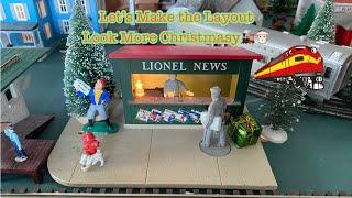 Railchief74’s 5 Weeks till Christmas Episode 3 Layout Update 26 #classictoytrains #lioneltrains