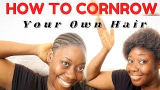 How to Get Perfect Cornrows at Home | DIY | Beginner Friendly