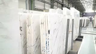 Prima White Marble Slabs - Warehouse Tour | Stone Group International