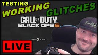 LIVE STREAM: bo6, zombies, WORKING GLITCHES, glitching, playing and chilling come chat