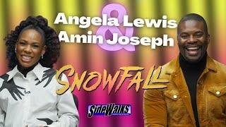 Angela Lewis and Amin Joseph talk FX's Snowfall, career and more