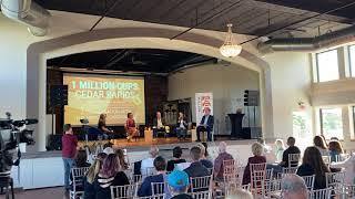 Tiffany O'Donnell at One Million Cups - Cedar Rapids - 9.22.21