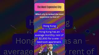 Cost Of Living: World's Most Expensive City Revealed!