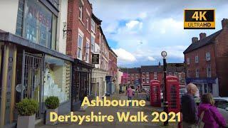 Ashbourne Derbyshire Walk 2021| 4K HD | Derbyshire Dales | Virtual Walking Tour | POV | Here We Go