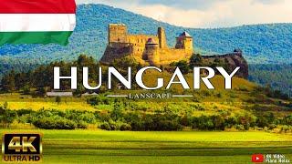 FLYING OVER HUNGARY (4K UHD) - Relaxing Music Along With Beautiful Nature Videos - 4K Video HD