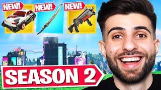 FORTNITE SEASON 2 IS HERE! (New Mega City, New Pump, Katana)