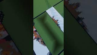 Satisfying Falling Sand Art Minecraft  DAY (02/365) - ANIME #shorts #minecraft #anime