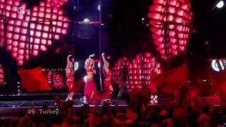 Hadise HD Dum Tek Tek semifinal Eurovision 2009