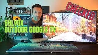 SYLVOX  - OUTDOOR GOOGLE TV - REVIEW