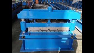 [STEELMAMA]840 roofing sheet machine working video